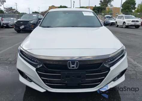 2022 Honda Accord Sport from USA, damaged, VIN 1HGCV1F36NA061345